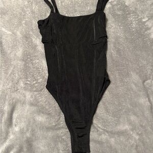 Forever 21 Black and Tan/yellow Bodysuit